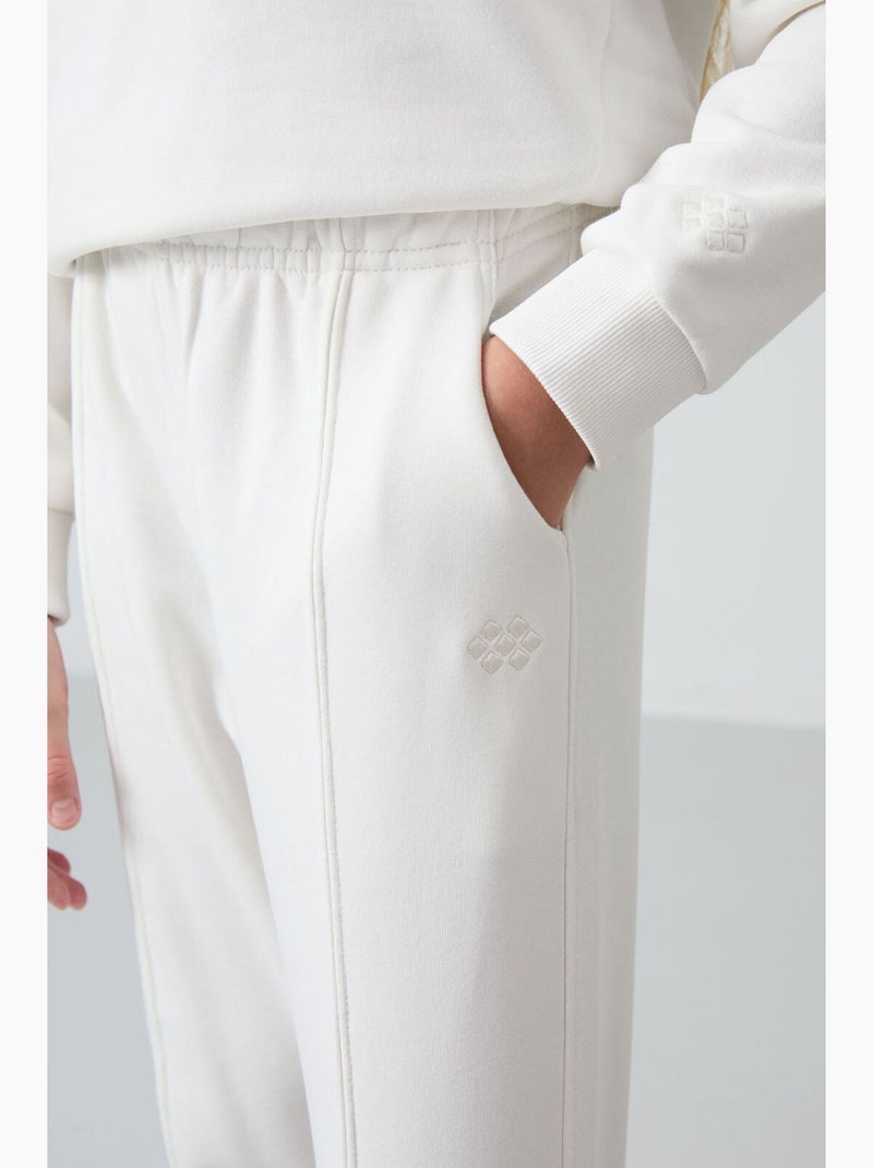 Ensemble actif tommy Blanc cassé - Kiabi