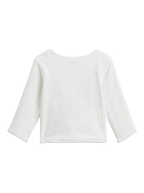 Ensemble b?b? gilet en velours et pantalon en coton matelass? R?verie - Kiabi
