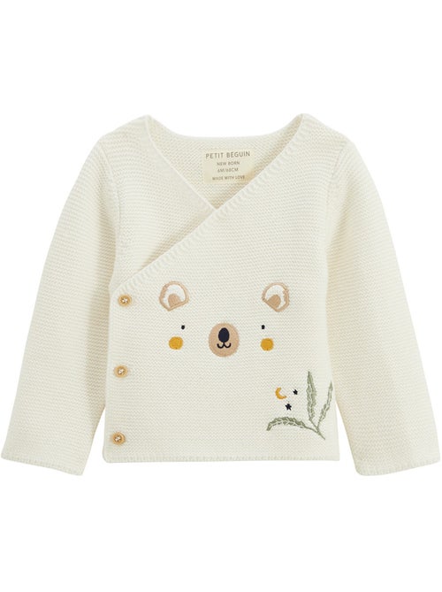Ensemble b?b? gilet et pantalon avec pieds en tricot Mini R?ve - Kiabi