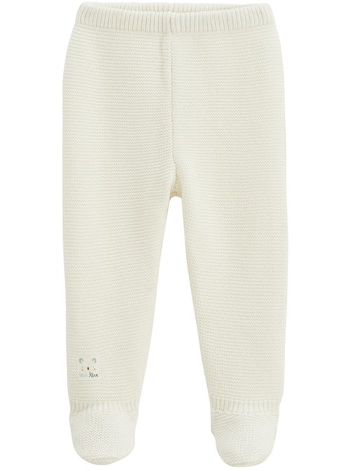 Ensemble b?b? gilet et pantalon avec pieds en tricot Mini R?ve - Kiabi
