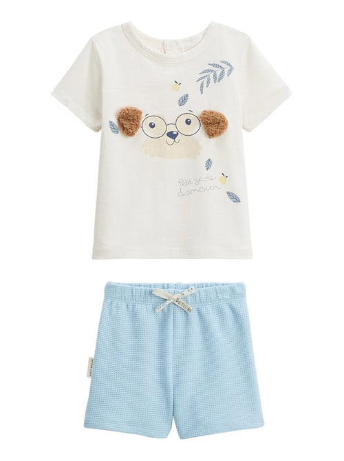 Ensemble b?b? t-shirt et short Zeste d'amour - Kiabi Ensemble b?b? t-shirt et short Zeste d'amour - Kiabi
