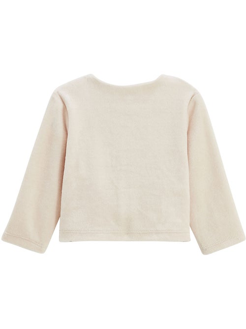 Ensemble bébé gilet et pantalon à pied en velours Eden - Kiabi