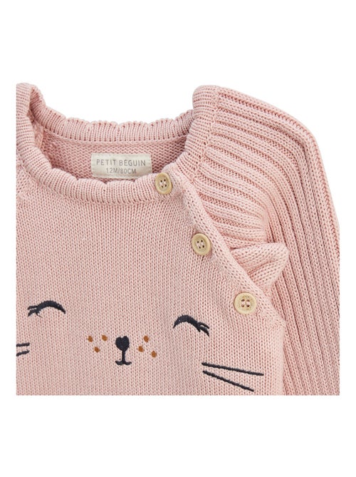 Ensemble bébé pull et legging en tricot Swan - Kiabi Ensemble bébé pull et legging en tricot Swan - Kiabi