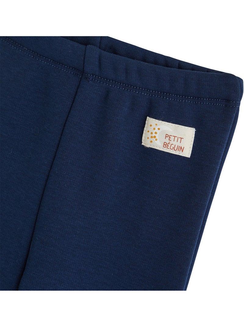 Ensemble bébé sweat en polaire et legging ultra chaud ollie Bleu - Kiabi