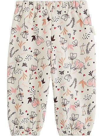 Ensemble bébé sweat et pantalon en molleton aimée