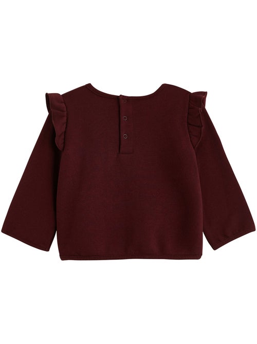 Ensemble bébé sweat et pantalon en molleton aimée - Kiabi