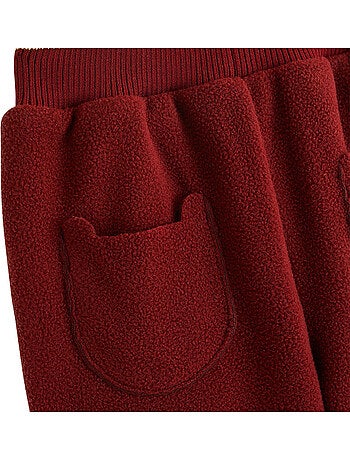 Ensemble bébé sweat et pantalon en polaire pistache