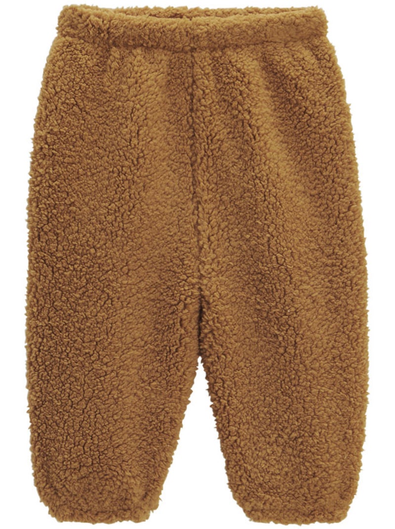 Ensemble bébé veste et pantalon en sherpa Lamascotte Camel - Kiabi