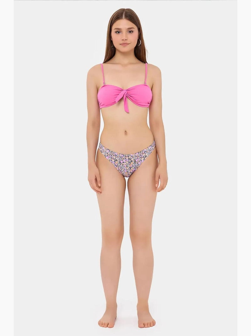 Ensemble bikini à nœud hiccup Rose - Kiabi