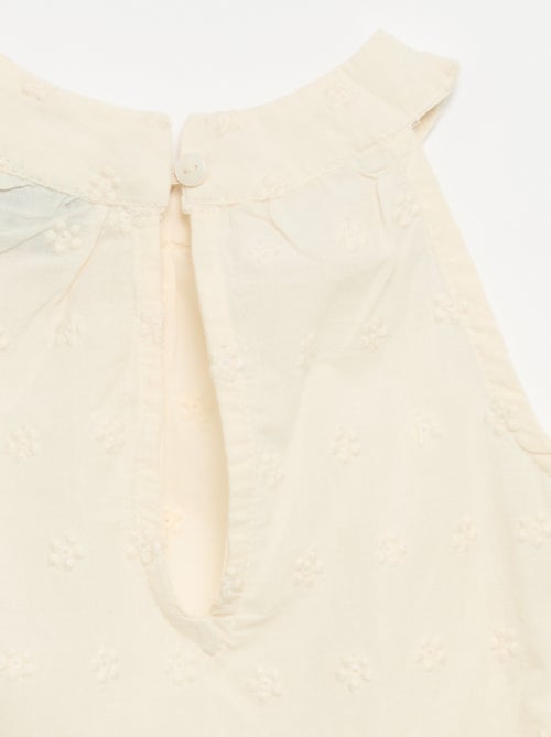Ensemble blouse sans manches + short - Kiabi