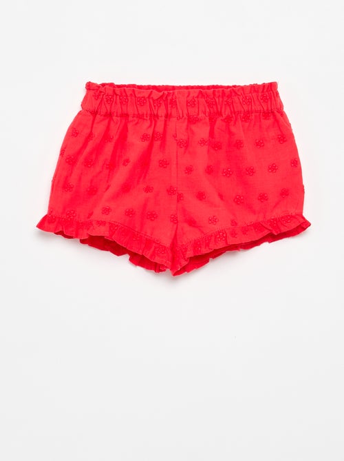 Ensemble blouse sans manches + short - Kiabi