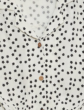 Ensemble blouse + short - 2 pièces