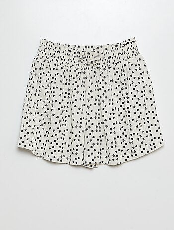 Ensemble blouse + short - 2 pièces