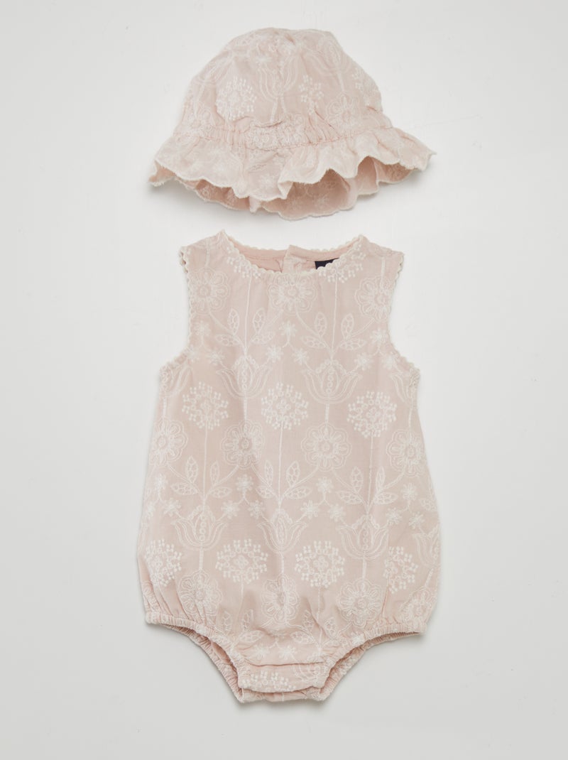 Ensemble Bride Et Collier Western Challenger – Rose Floral Brodé – Taille Cheval
