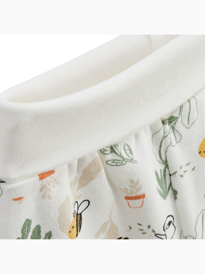 Ensemble body bébé et pantalon en molleton Eden Beige - Kiabi