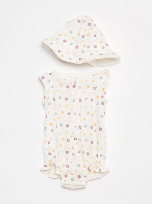 Ensemble body + chapeau 'Disney' - 2 pièces - Kiabi