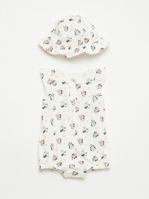 Ensemble body + chapeau 'Minnie' 'Disney' - 2 pièces - Kiabi