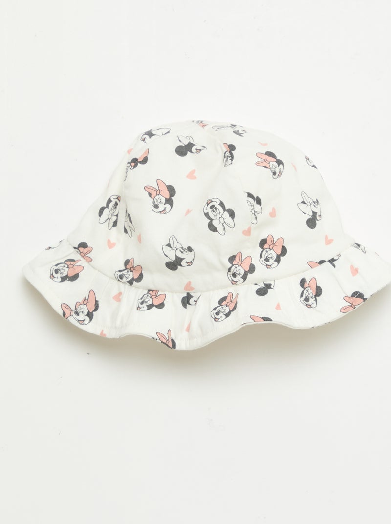Ensemble body + chapeau 'Minnie' 'Disney' - 2 pièces Blanc - Kiabi