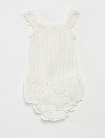 Ensemble body + culotte - 2 pièces