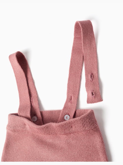 Ensemble body en coton et pantalon en maille - Kiabi