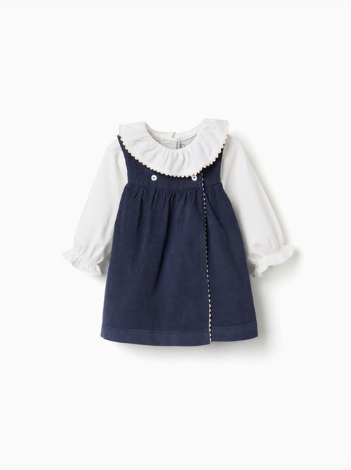 Ensemble body et robe en velours côtelé - Kiabi
