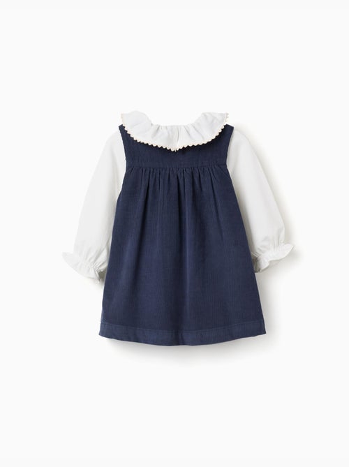 Ensemble body et robe en velours côtelé - Kiabi
