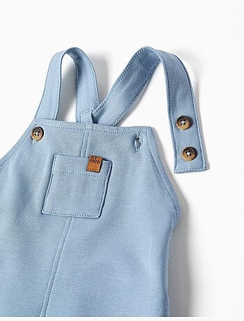 Ensemble body et salopette en coton