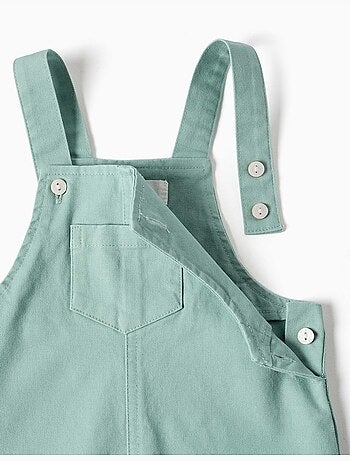 Ensemble body et salopette en coton