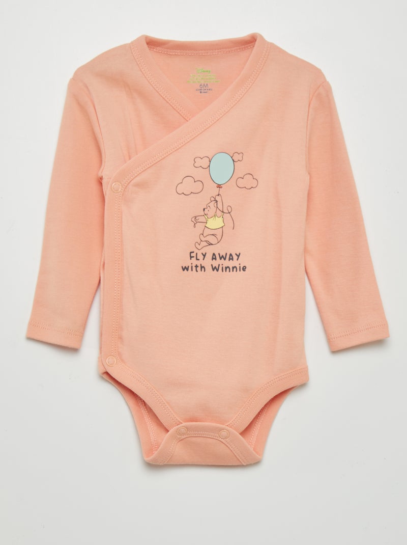Ensemble body + legging avec pieds + bonnet 'Disney' Orange - Kiabi