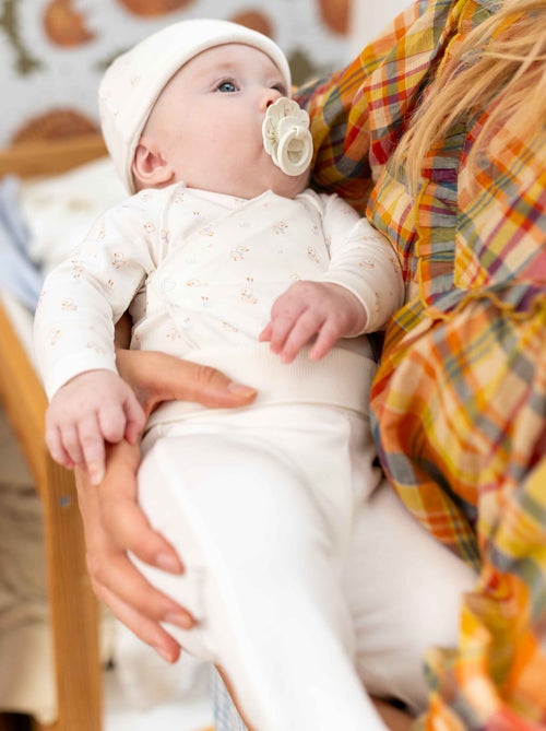 Ensemble body + pantalon avec pieds + bonnet - Kiabi