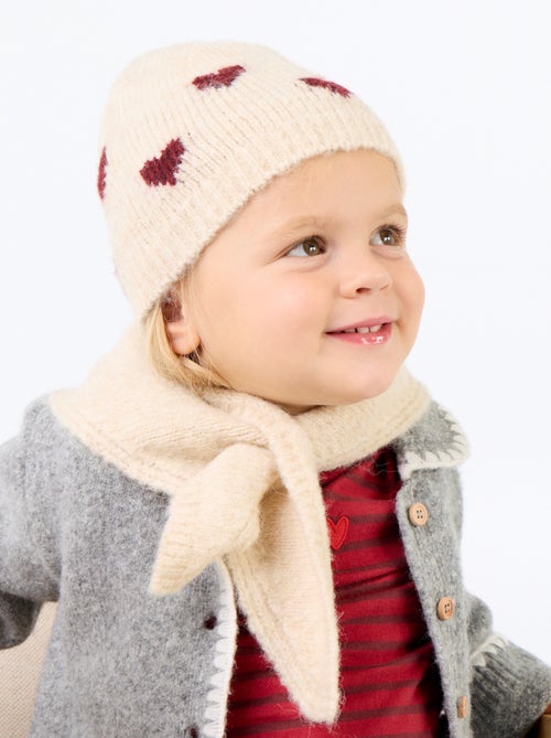 Ensemble bonnet + écharpe - 2 pièces - Kiabi