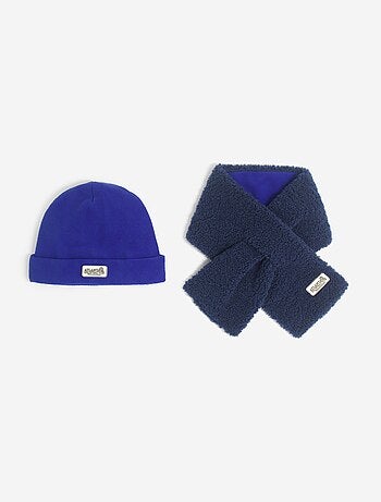 Ensemble bonnet + écharpe