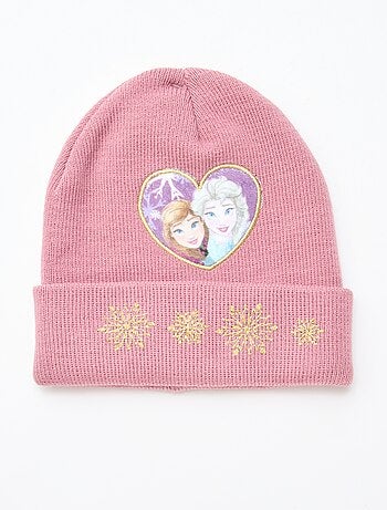 Ensemble bonnet + gants 'La reine des neiges' - 2 pièces