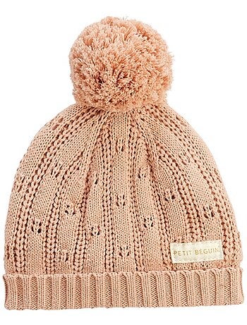 Ensemble bonnet, moufles et cache-cou enfant en tricot Esmée