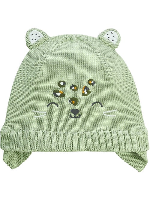 Ensemble bonnet, moufles et écharpe bébé en tricot Boavista - Kiabi