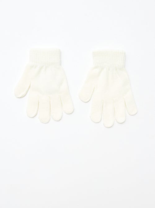 Ensemble bonnet + snood + gants 'Stitch & Angel' - 3 pièces - Kiabi