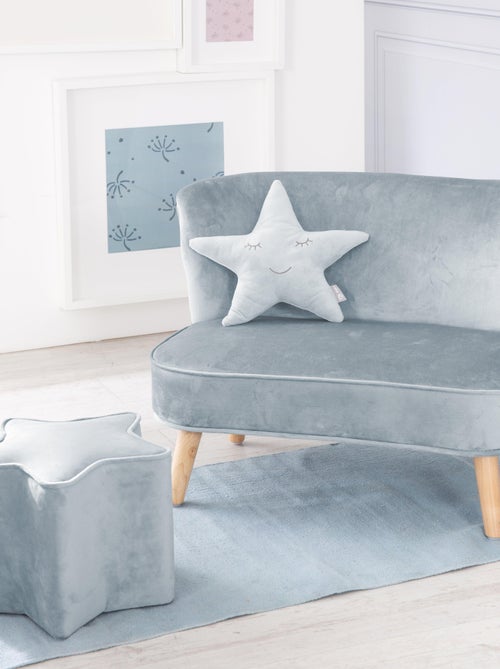 Ensemble canapé enfant + pouf + coussin étoile 'Roba lil sofa' - Kiabi