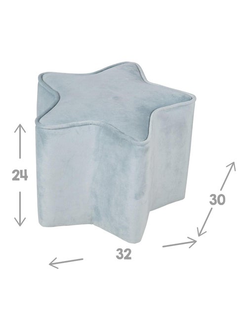 Ensemble canapé enfant + pouf + coussin étoile 'Roba lil sofa' - Kiabi