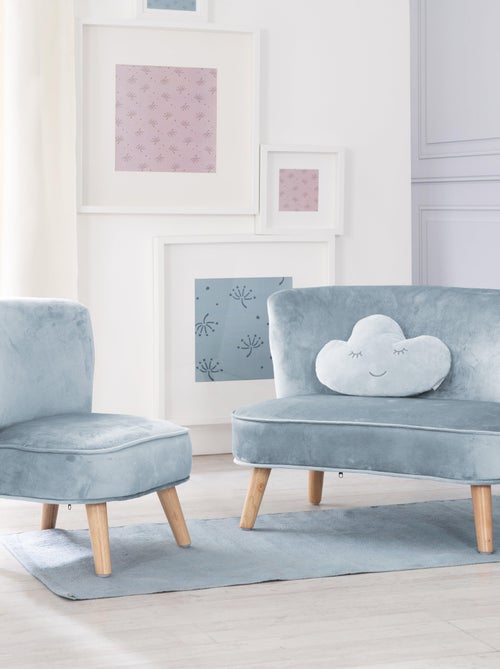 Ensemble canapé + fauteuil + coussin nuage 'Lil Sofa' ROBA - Kiabi