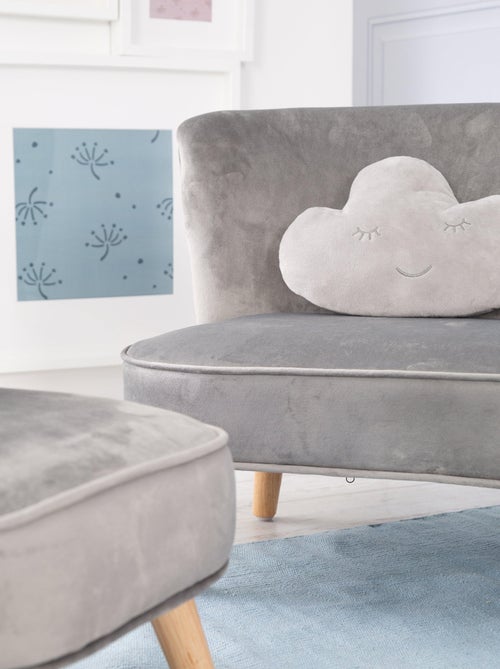 Ensemble canapé + fauteuil + coussin nuage 'Lil Sofa' ROBA - Kiabi
