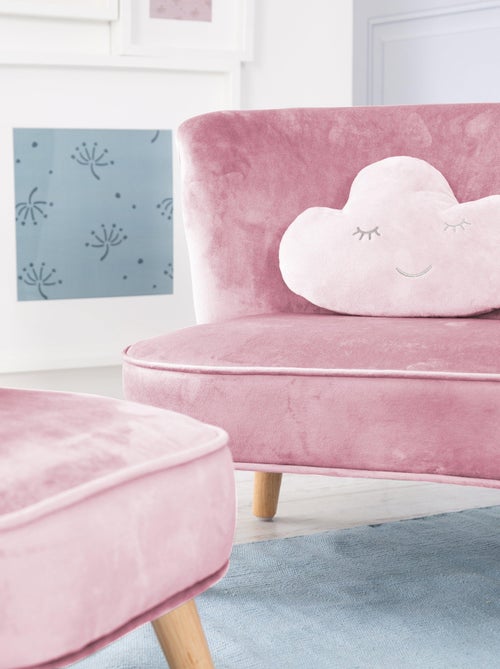 Ensemble canapé + fauteuil + coussin nuage 'Lil Sofa' ROBA - Kiabi