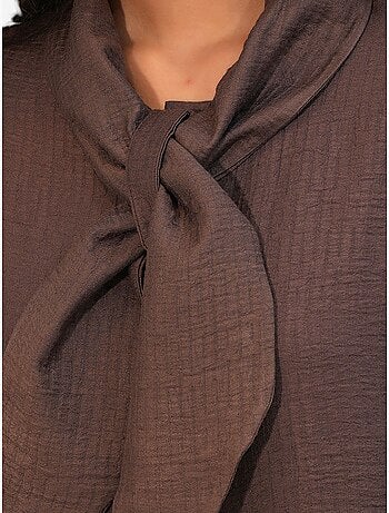 Ensemble chemise et pantalon large texturé bdart