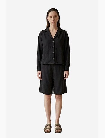 Ensemble chemise et short en popeline de coton my fashion