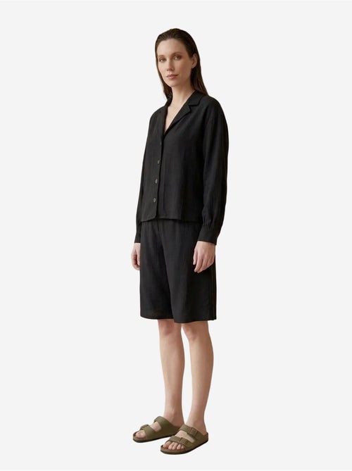 Ensemble chemise et short en popeline de coton my fashion - Kiabi