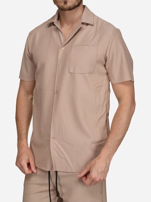 Ensemble chemise et short texturé - Frilivin - Kiabi Ensemble chemise et short texturé - Frilivin - Kiabi