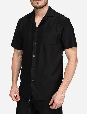 Ensemble chemise et short texturé - Frilivin