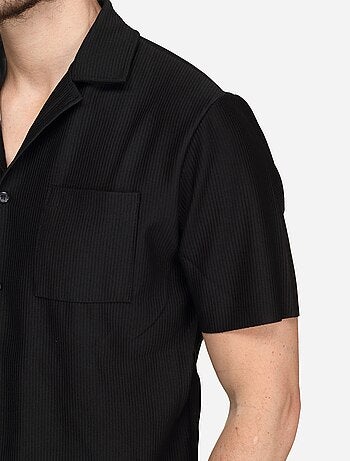 Ensemble chemise et short texturé - Frilivin