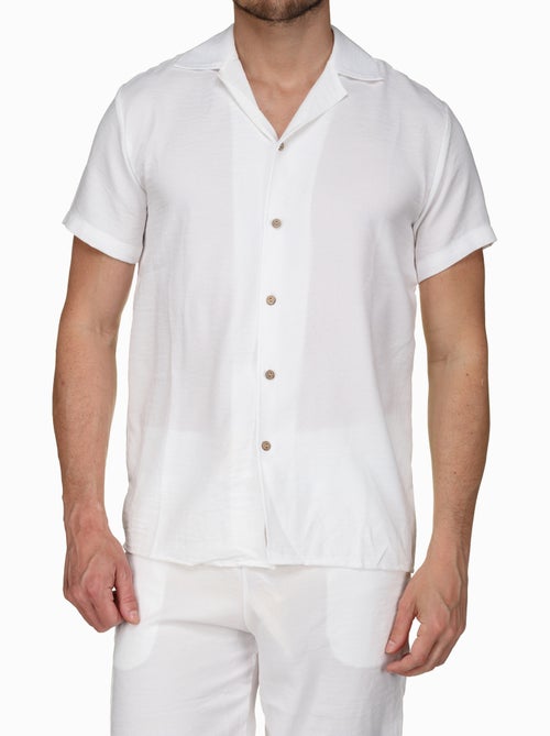 Ensemble chemise et short uni texturé - Frilivin - Kiabi Ensemble chemise et short uni texturé - Frilivin - Kiabi