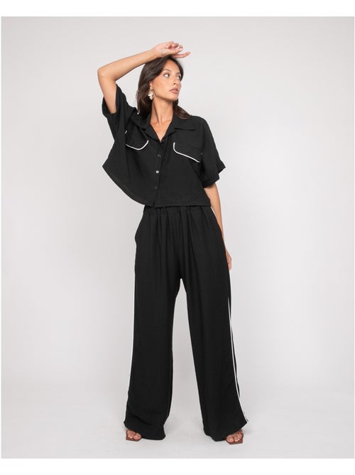 Ensemble chemisier et pantalon epavia - Kiabi Ensemble chemisier et pantalon epavia - Kiabi