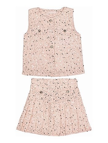 Ensemble chic ornée de paillettes - kids star